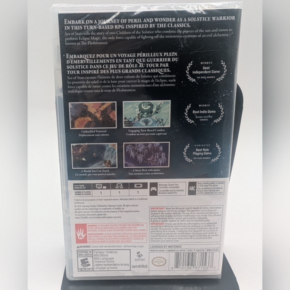 Sea of Stars - Nintendo Switch - New & Sealed - Picture 2 of 2